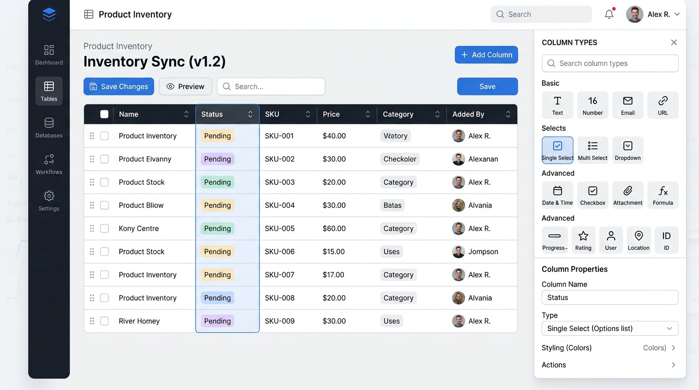 Configure complex logbooks without IT support